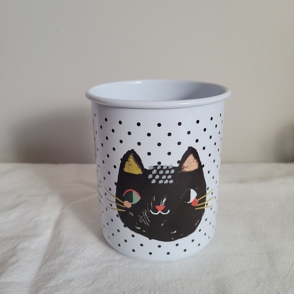 Danica studio Meow enamel metal cat pencil holder - Picture 6 of 9